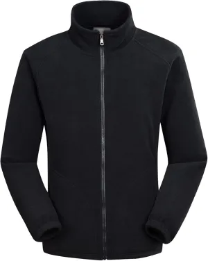 Maiyifu-GJ Men's Full Zip Polar Fleece Jacket Lightweight Softshell Thermal Outdoor Coat Casual Soft Mountain Hiking Outwear