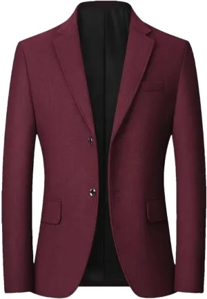 Men Casual Suits Blazers Coats Cashmere Business Formal Suits Jackets Male Slim Fit Blazers Jackets Men's Clothing