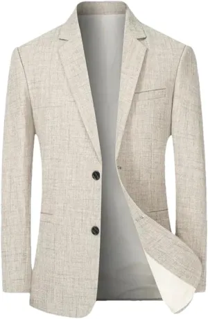 Men Thin Blazers Jackets Men Business Casual Suit Coats Men Spring Summer Formal Slim Fit Blazers Jackets