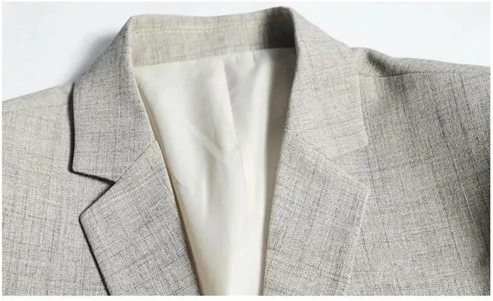 Men Thin Blazers Jackets Men Business Casual Suit Coats Spring Summer Men Formal Slim Blazers Jackets