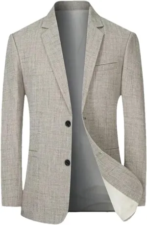 Men Thin Blazers Jackets Men Business Casual Suit Coats Spring Summer Men Formal Slim Blazers Jackets