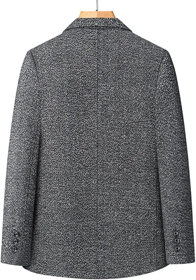 Men's Blazers Jacket Autumn Winter Men's Business Suit Coat Men's Formal Party Wedding Plus Size Blazers Coats