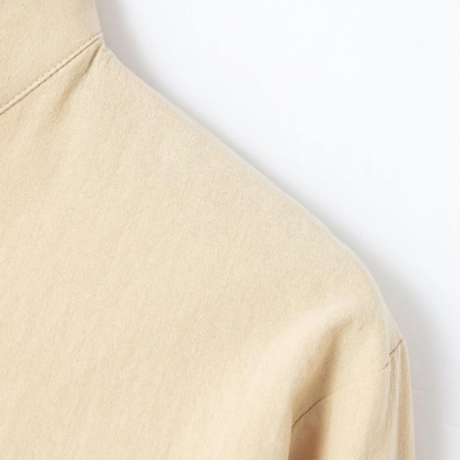 Mens Cotton Linen Shirts Fashion Long Sleeve Button up Henley Shirts Loose Lightweight Casual Vintage Beach Yoga Tops