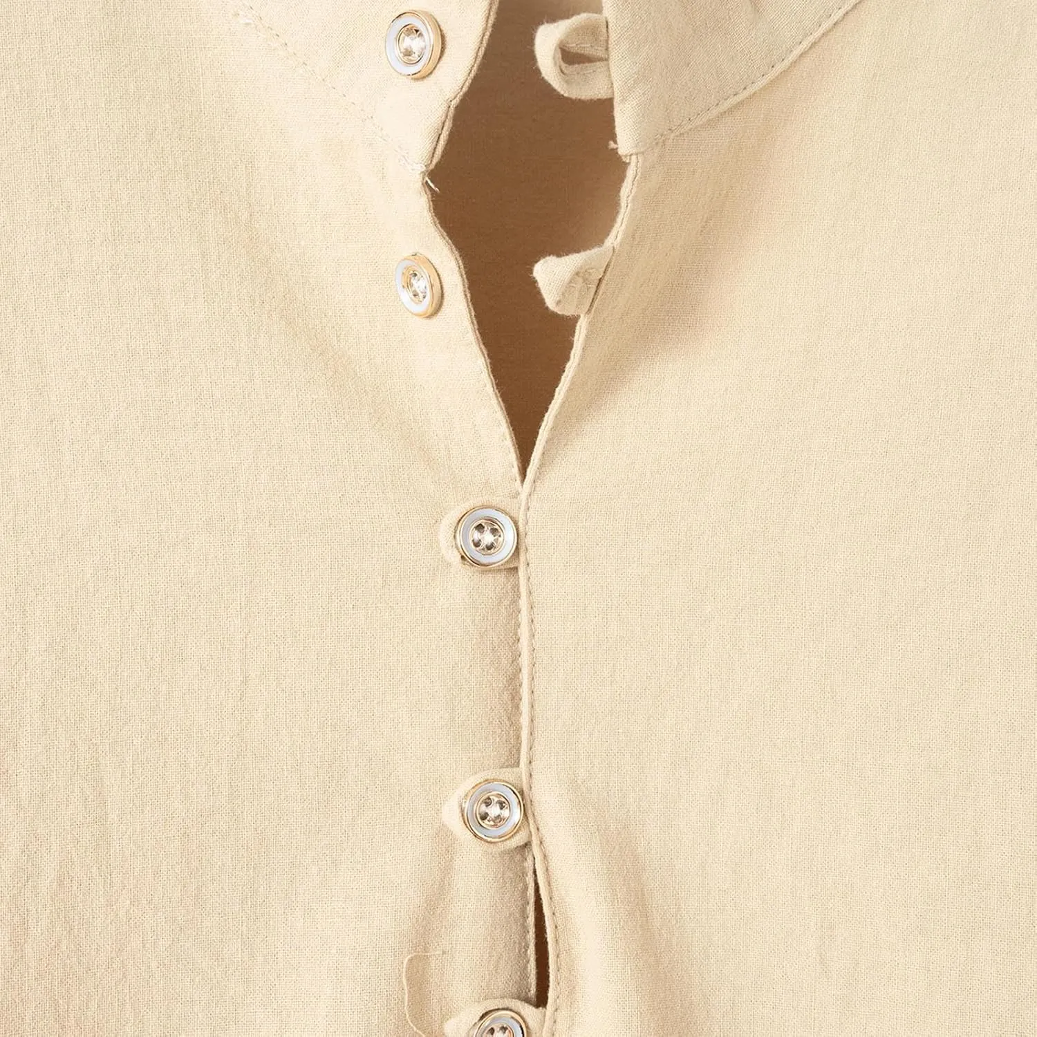 Mens Cotton Linen Shirts Fashion Long Sleeve Button up Henley Shirts Loose Lightweight Casual Vintage Beach Yoga Tops