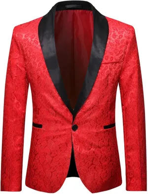 Mens Formal Party Tuxedo Jacket Prom Disco Tuxedos Dinner Suit Jackets for Men Wedding Blazer Jacket Suits