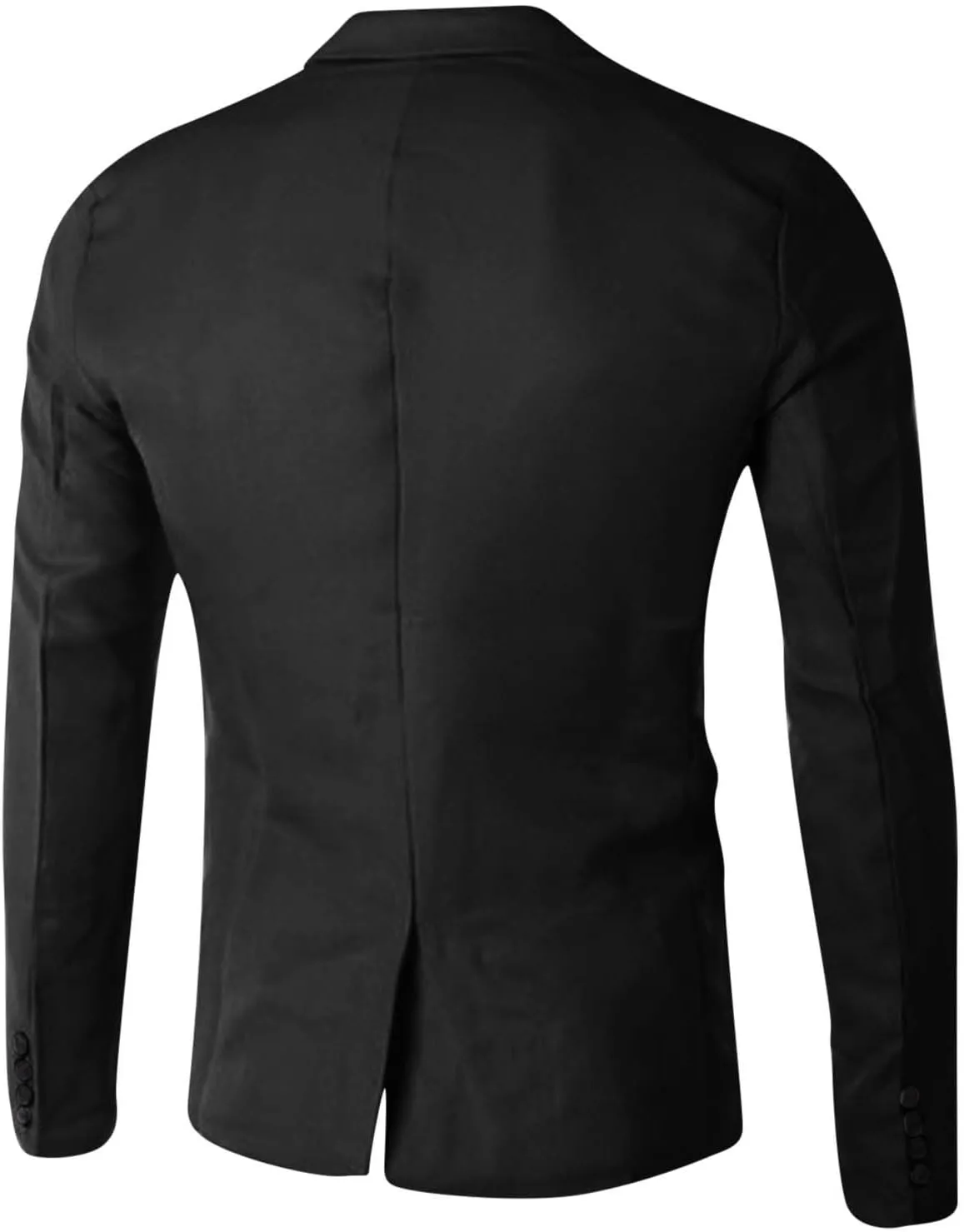 Mens One Button Casual Blazer Slim Fit Lightweight Suits Solid Lapel Formal Jackets 2023 Trendy Travel Business Sport Coats