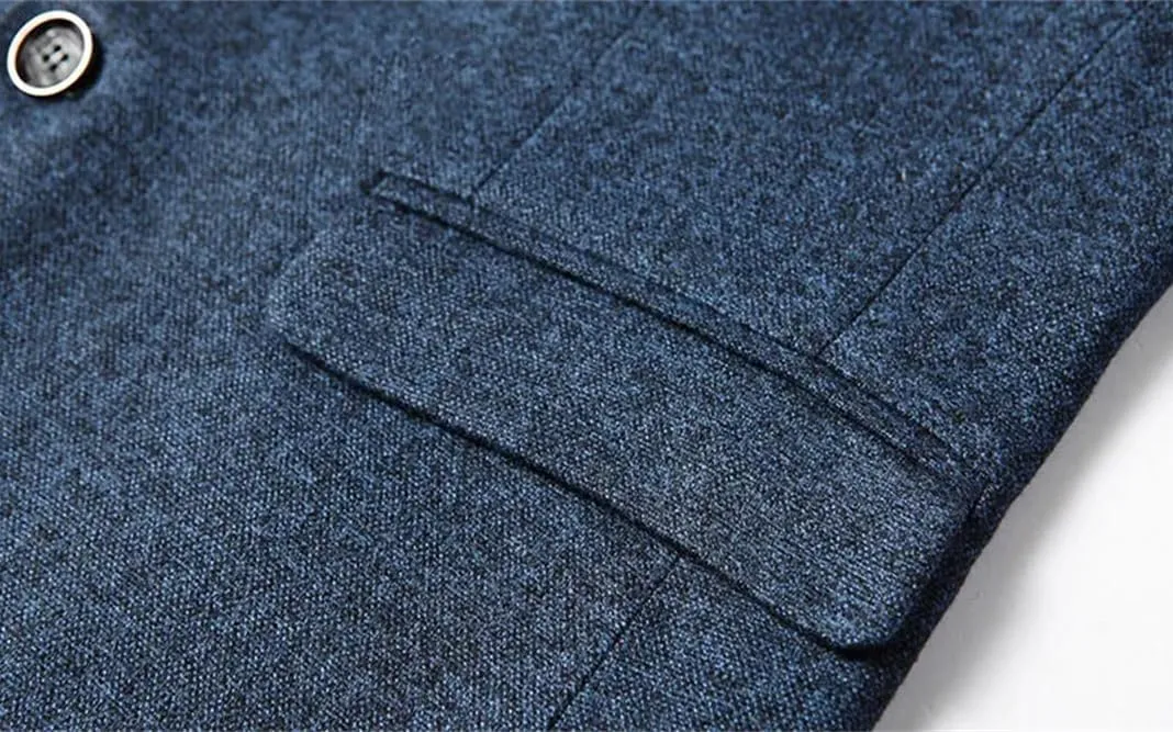 Men's Thin Business Casual Blazers Coats Male Wedding Formal Suit Jackets