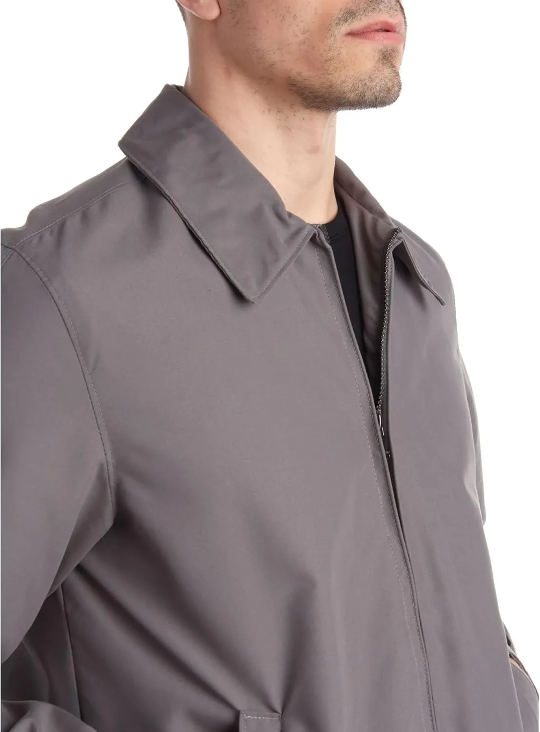 Perry Ellis Golf Jacket  Microfiber Lightweight Jacket Waterproof Full Zip Golf Windbreaker For Men (Sizes S3XL)