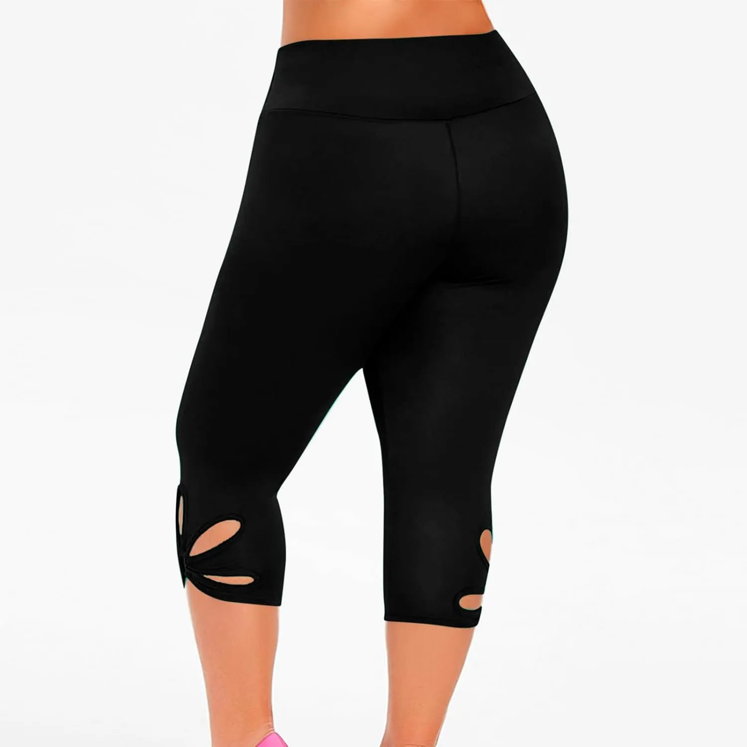 Plus Size Leggings for Women Butt Lifting Leggings Stretch Yoga Pants Soft Pant Capris Leggins Workout Leggings