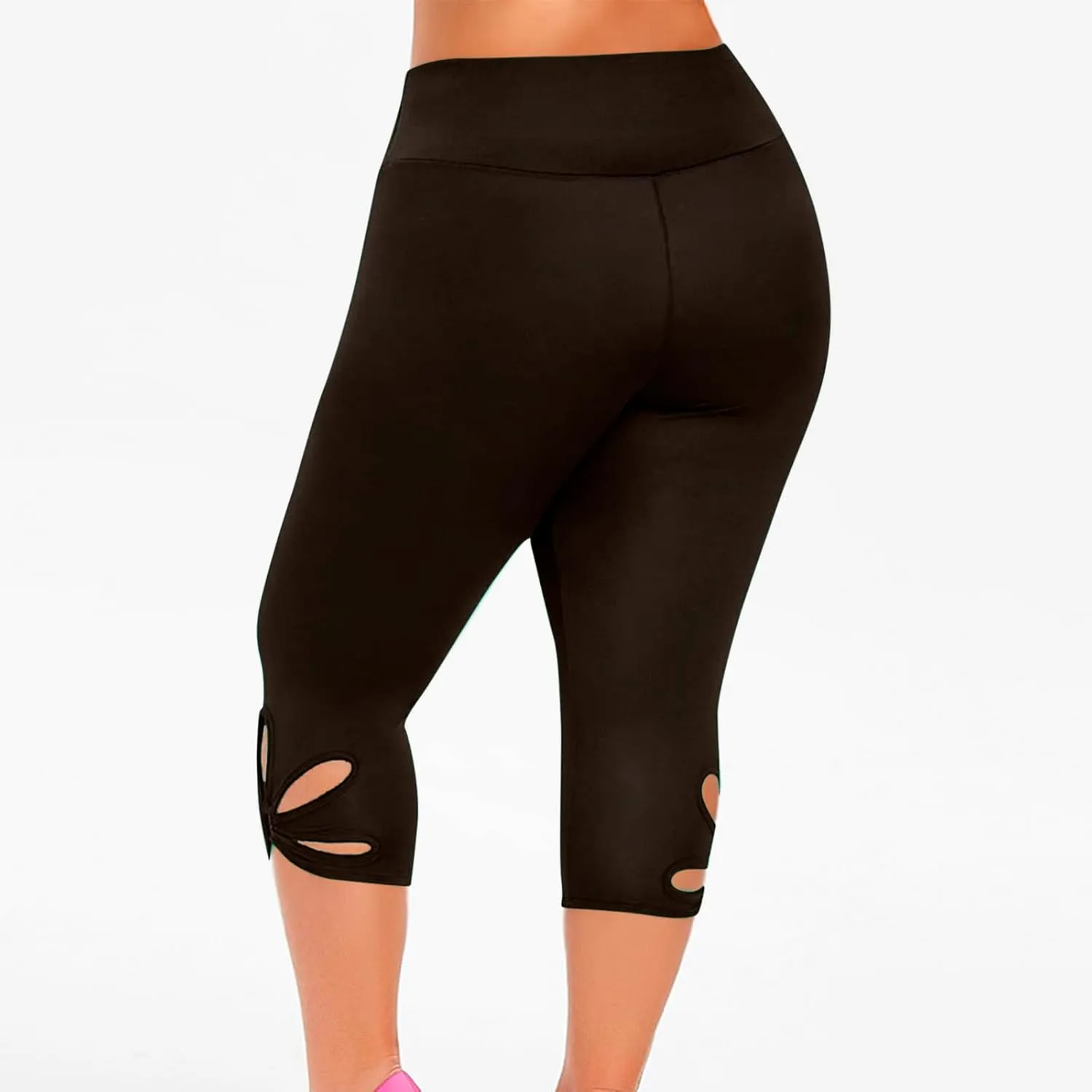 Plus Size Leggings for Women Butt Lifting Leggings Stretch Yoga Pants Soft Pant Capris Leggins Workout Leggings