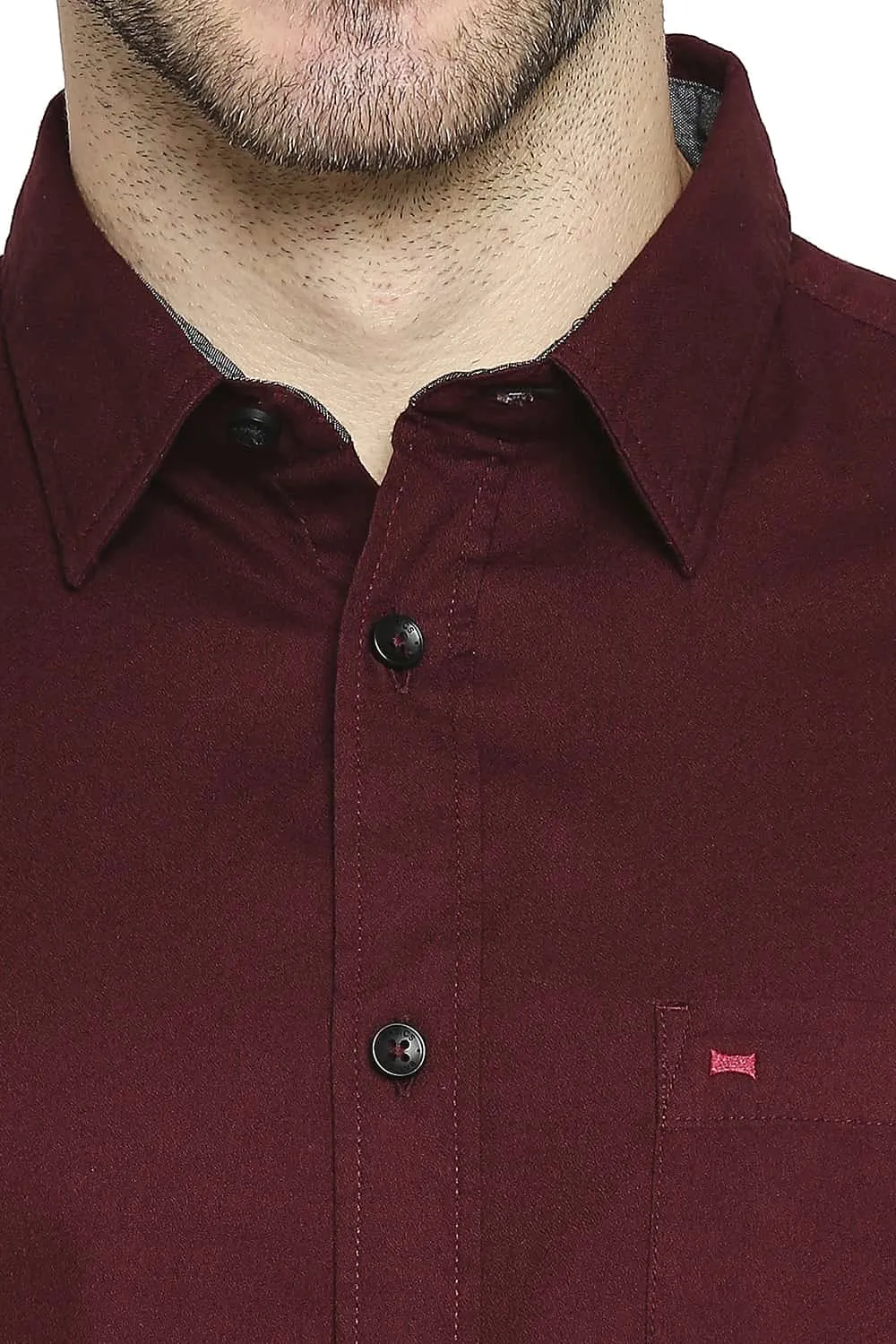 Slim Fit Crepe Shirt