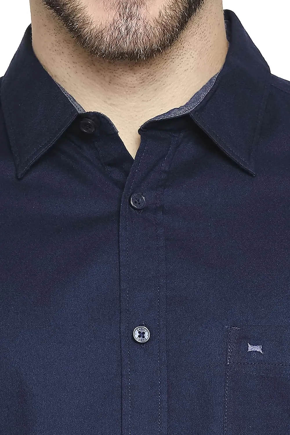 Slim Fit Crepe Shirt