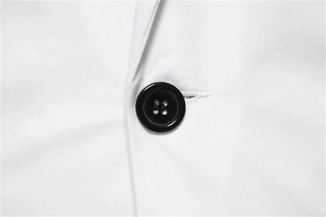 Spring Formal Blazers Men Suit Jackets Party Button Dance Wedding Party Formal Suit