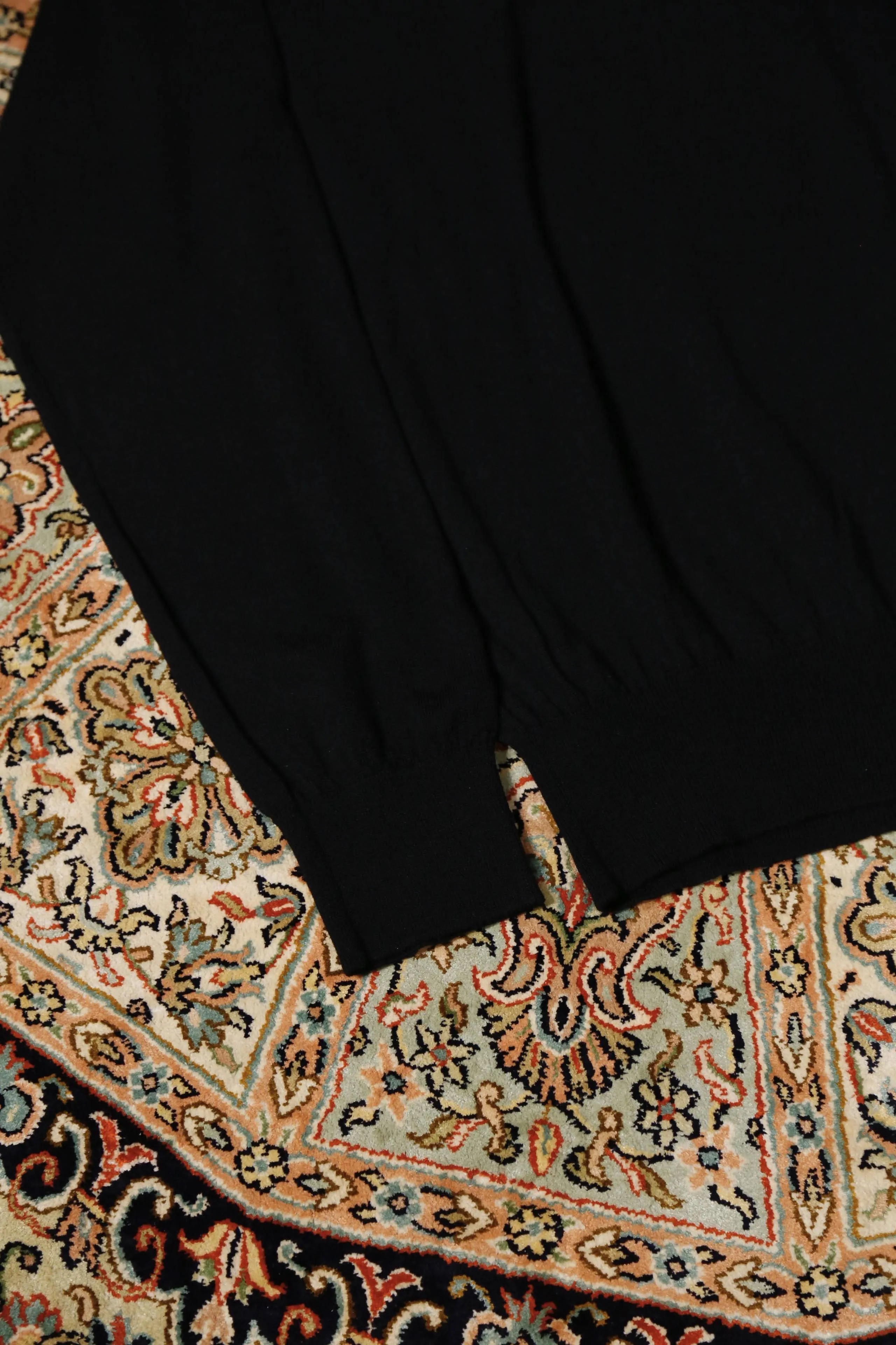 Standad Turtleneck Knit （BLACK）