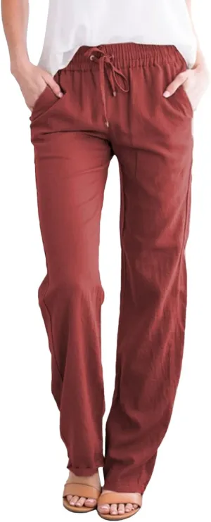Wide Leg Sweatpants Winter Pretty Work Leggings with Pockets Barrel Pants Flare Leggings