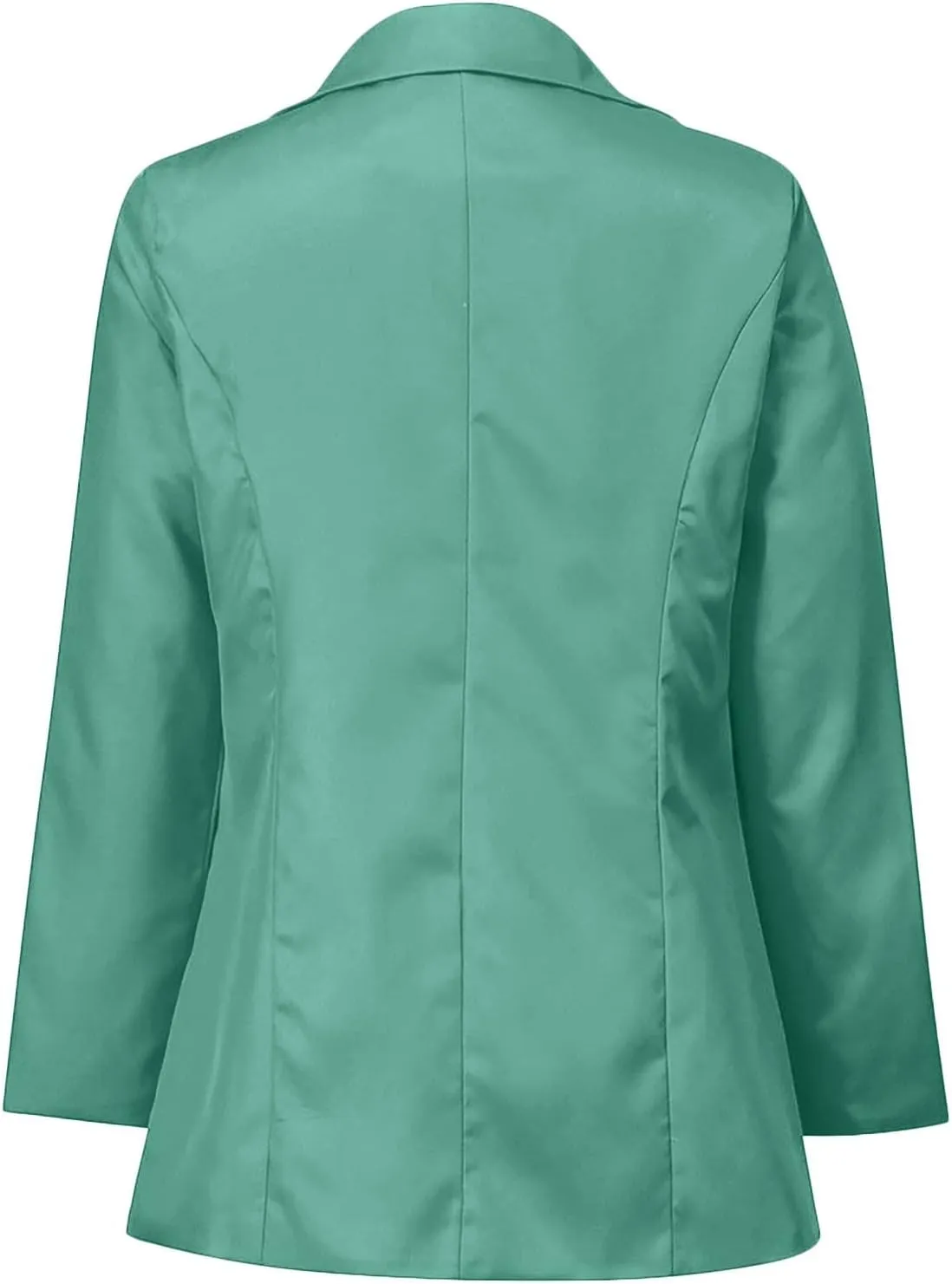 Women Business Casual Blazers Open Front Coats Spring Fall Trench Coat Blouse Plus Size Blazer Jacket Suit