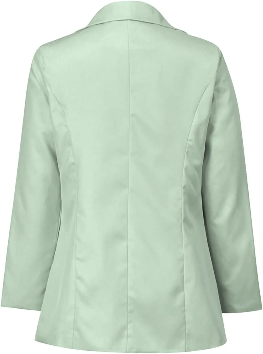 Women Business Casual Blazers Open Front Coats Spring Fall Trench Coat Blouse Plus Size Blazer Jacket Suit