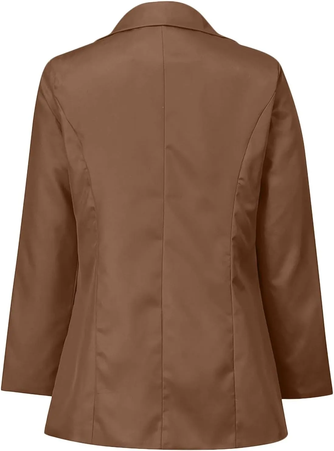 Women Business Casual Blazers Open Front Coats Spring Fall Trench Coat Blouse Plus Size Blazer Jacket Suit