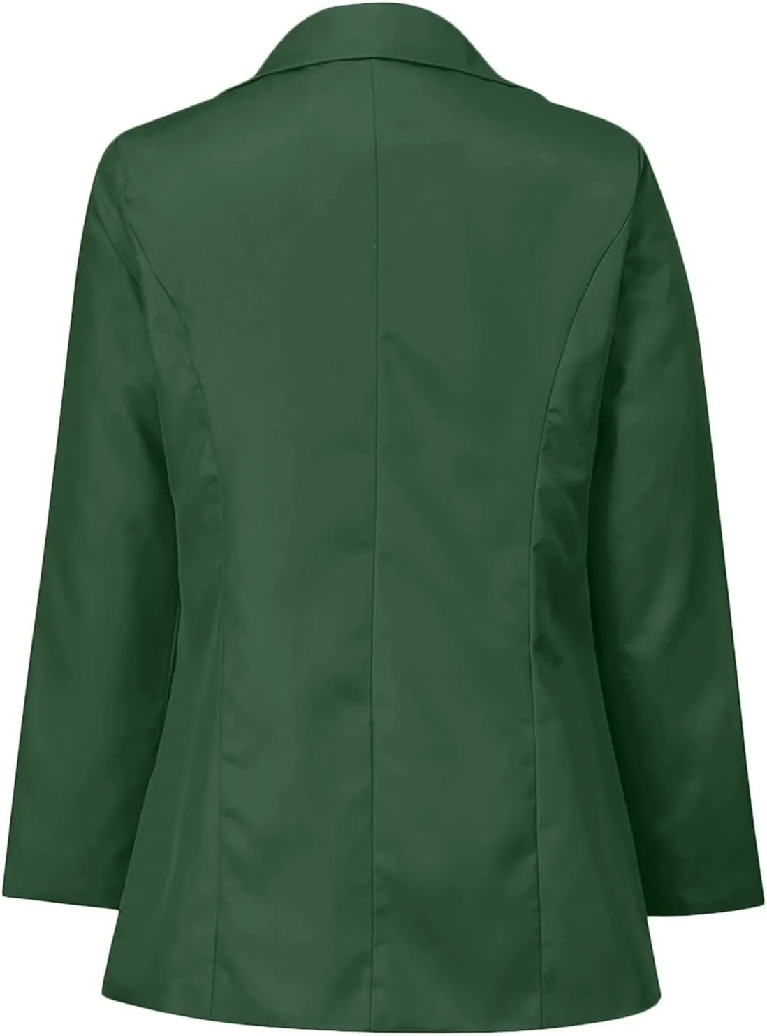 Women Business Casual Blazers Open Front Coats Spring Fall Trench Coat Blouse Plus Size Blazer Jacket Suit