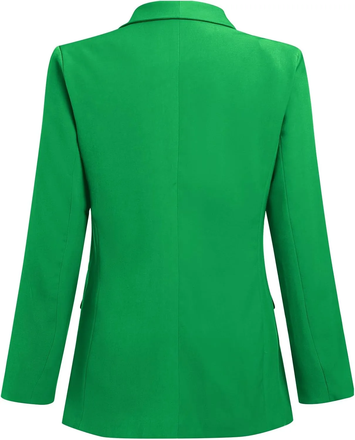 Womens Casual Blazers Long Sleeve Open Front Fitted Blazer Work Office Blazers Jackets with Pockets