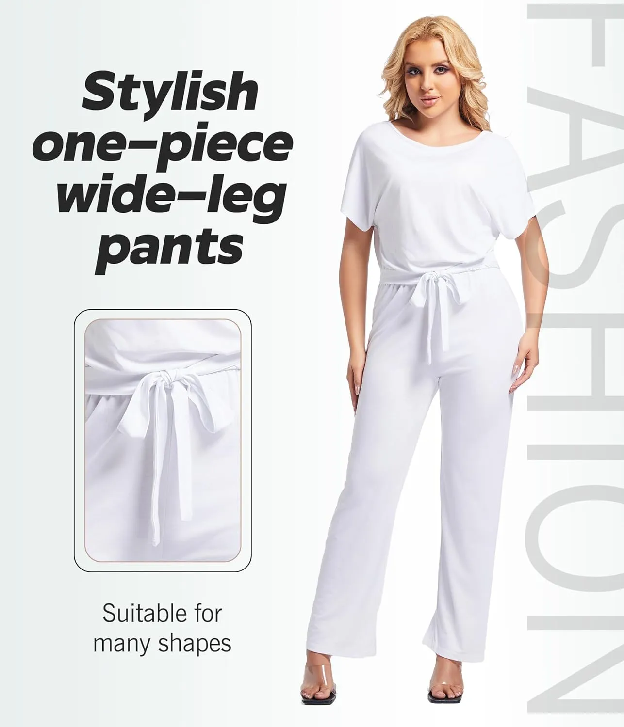 Womens Jumpsuits Dressy Jumpsuits for Women Dressy Rompers Pant Suits Wide Leg Formal Jumpsuits for Women Elegant Outfits