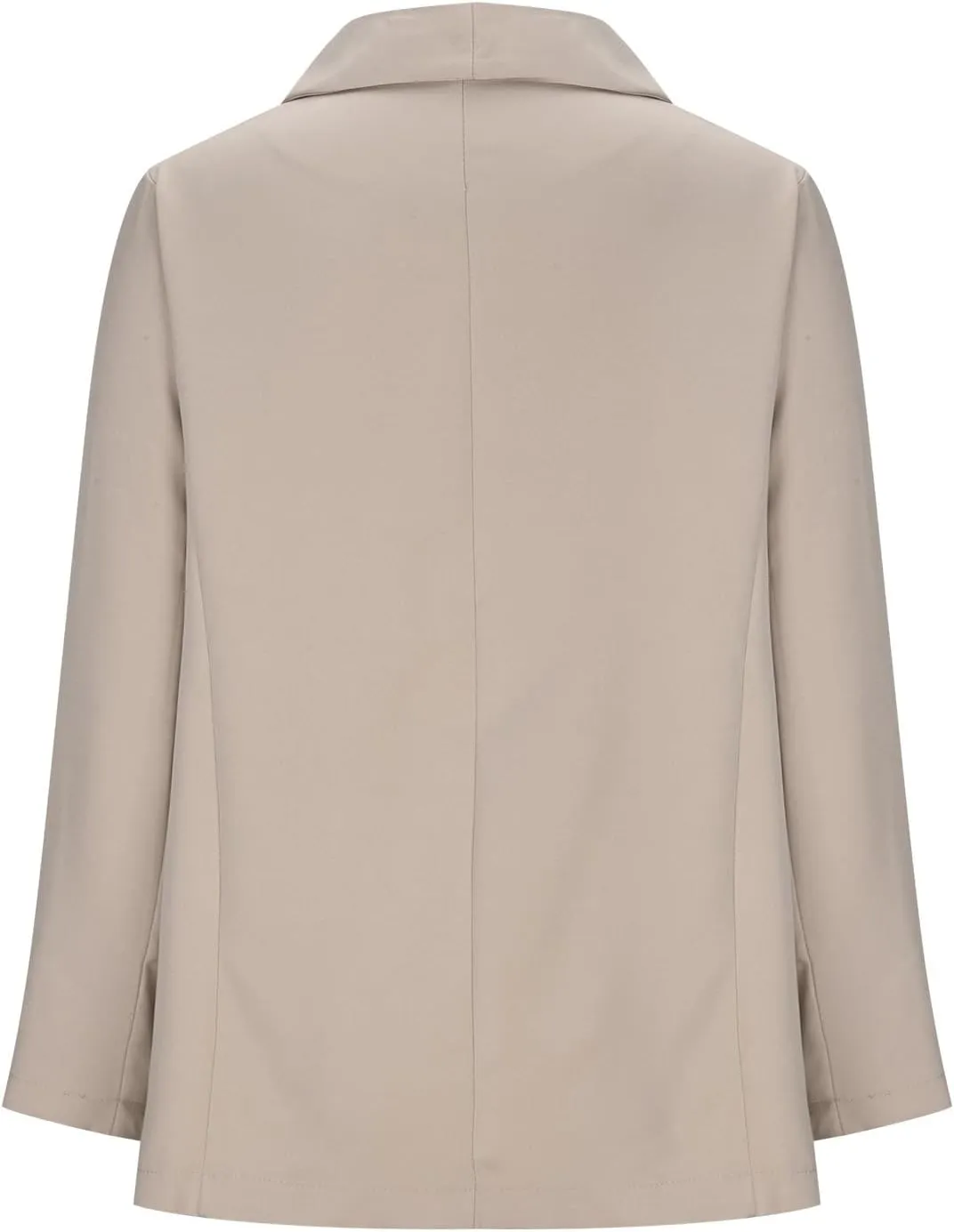 Womens Ladies Blazers Turn Down Collar Blazer Jacket Long Sleeve Coat Outerwear Business Casual Suit Coat