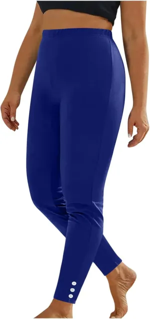 Womens Leggings Tummy Control Sports Pants High Waist Stretch Leggings Hiking Running Pants Womens Yoga Leggings Tall