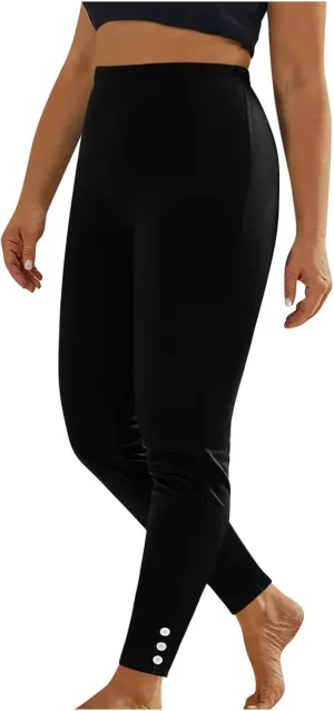 Womens Leggings Tummy Control Sports Pants High Waist Stretch Leggings Hiking Running Pants Womens Yoga Leggings Tall