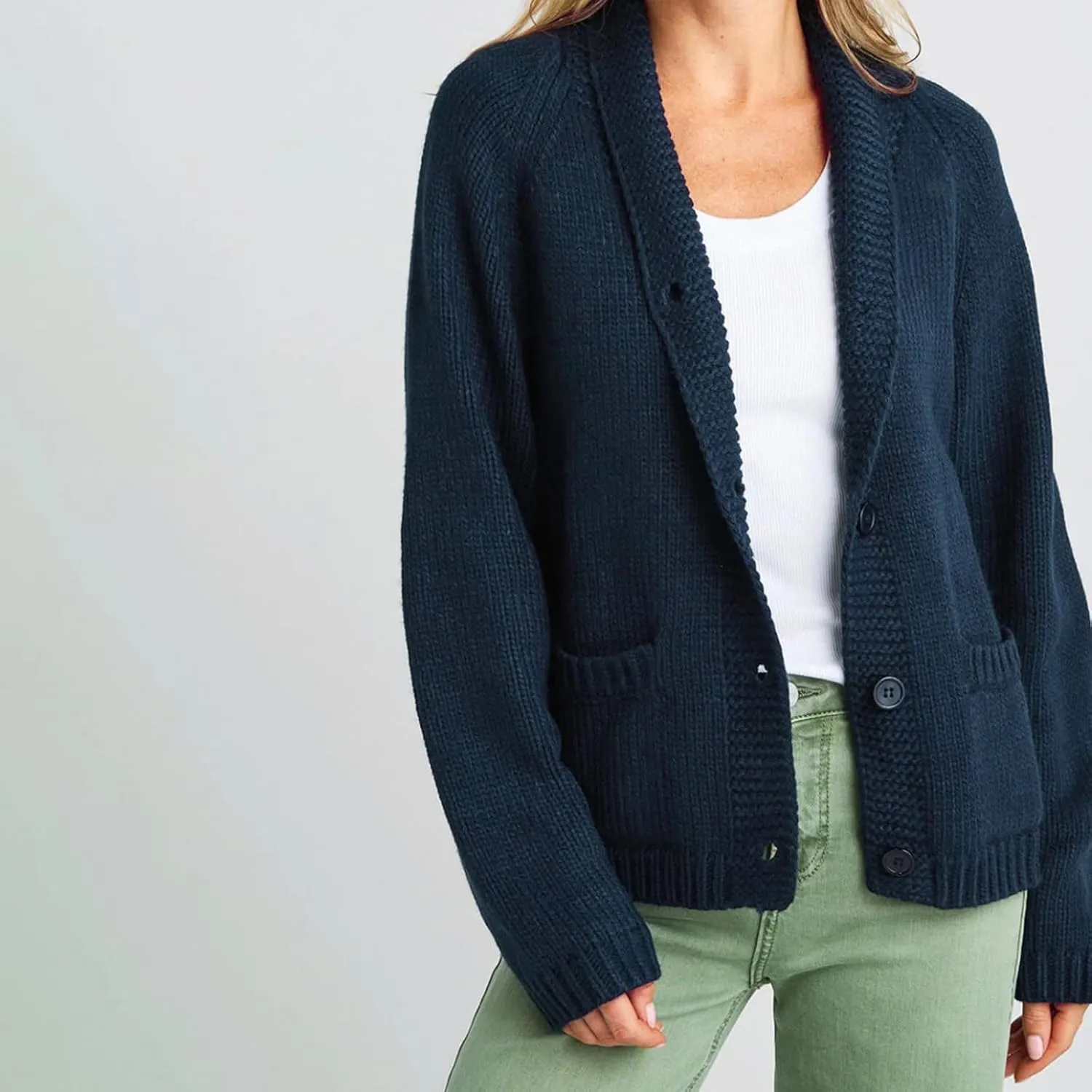 Women's Shawl Collar Cardigan Y2k Long Sleeve V Neck Flag Print Button Down Sweater Knit Tops Independence Outfit