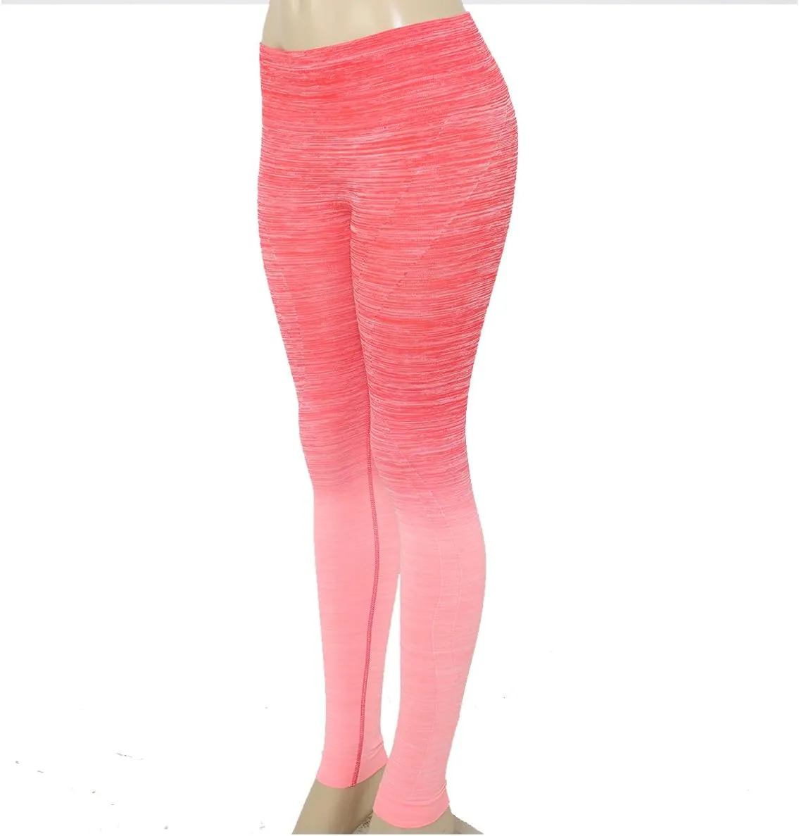 Workout Leggings - Two Tone Yoga Leggings - Full Length & Crop Capri Styles