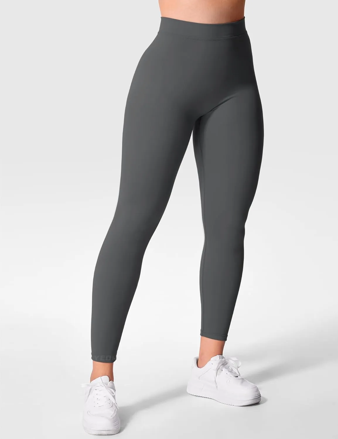 YEOREO Gym Leggings for Women V Back Workout Leggings Scrunch Butt Lifting Leggings for Women High Waist Yoga Pants Daze